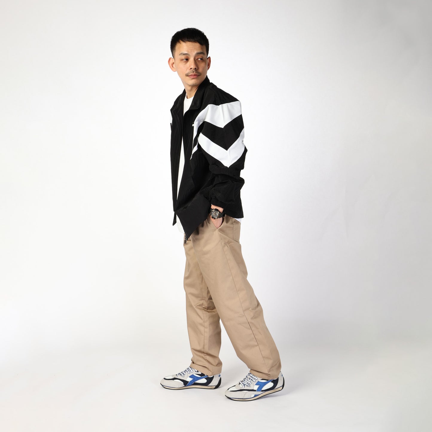 EQUIPE REVENGE USED - MEN - ライトグレー/ブルー