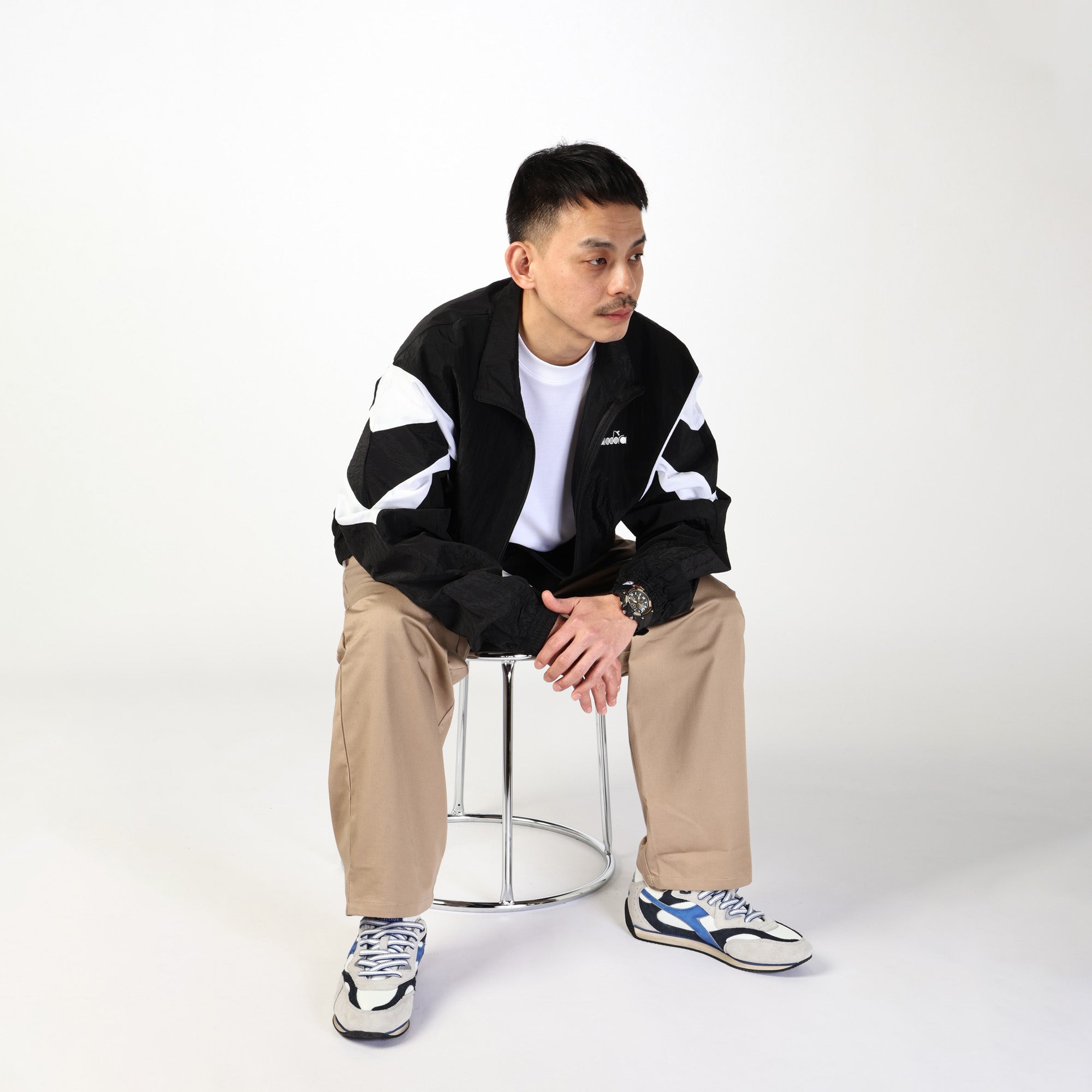 EQUIPE REVENGE USED - MEN - ライトグレー/ブルー