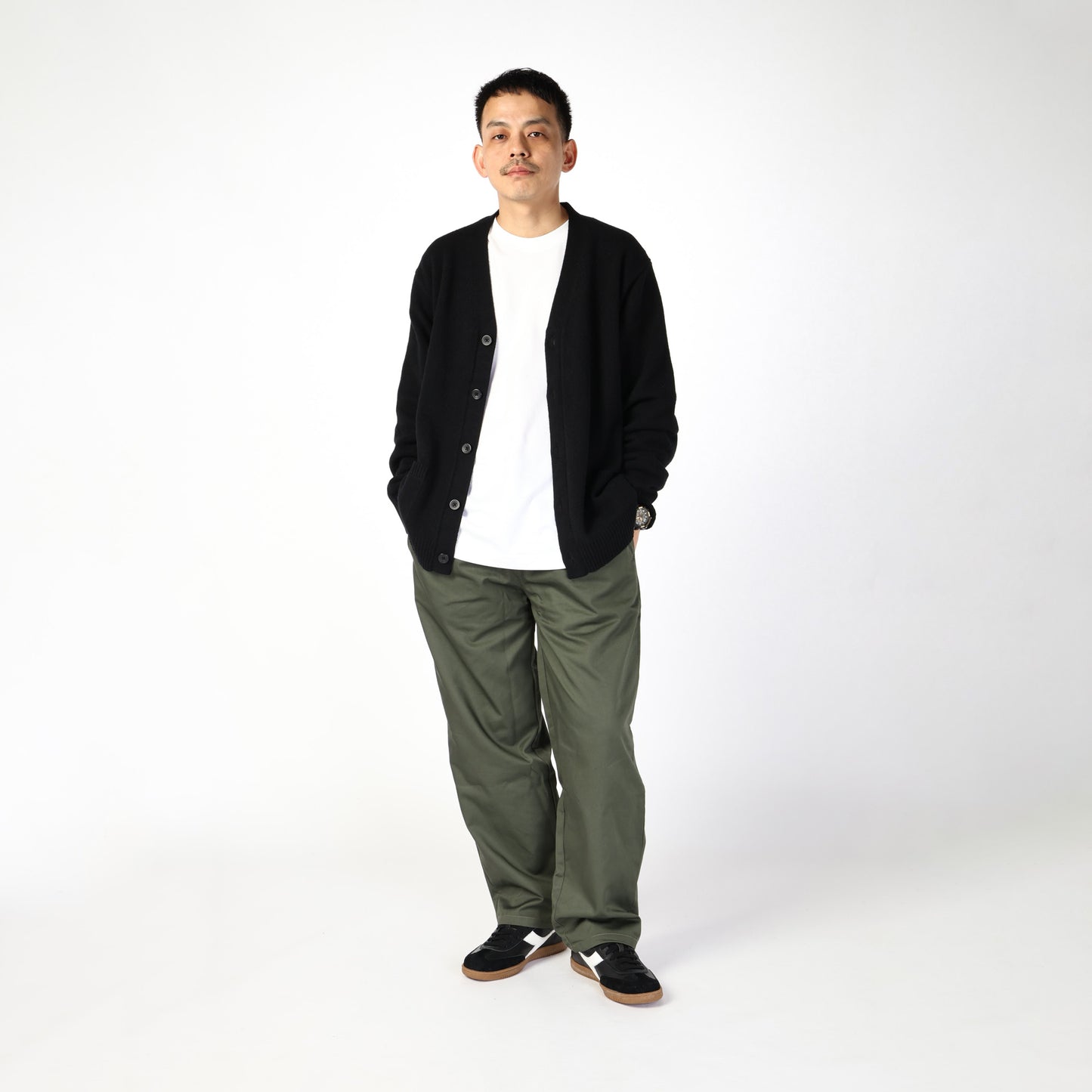 TRAINER - UNISEX - ブラック/ホワイト