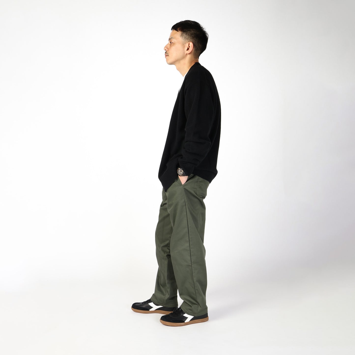 TRAINER - UNISEX - ブラック/ホワイト