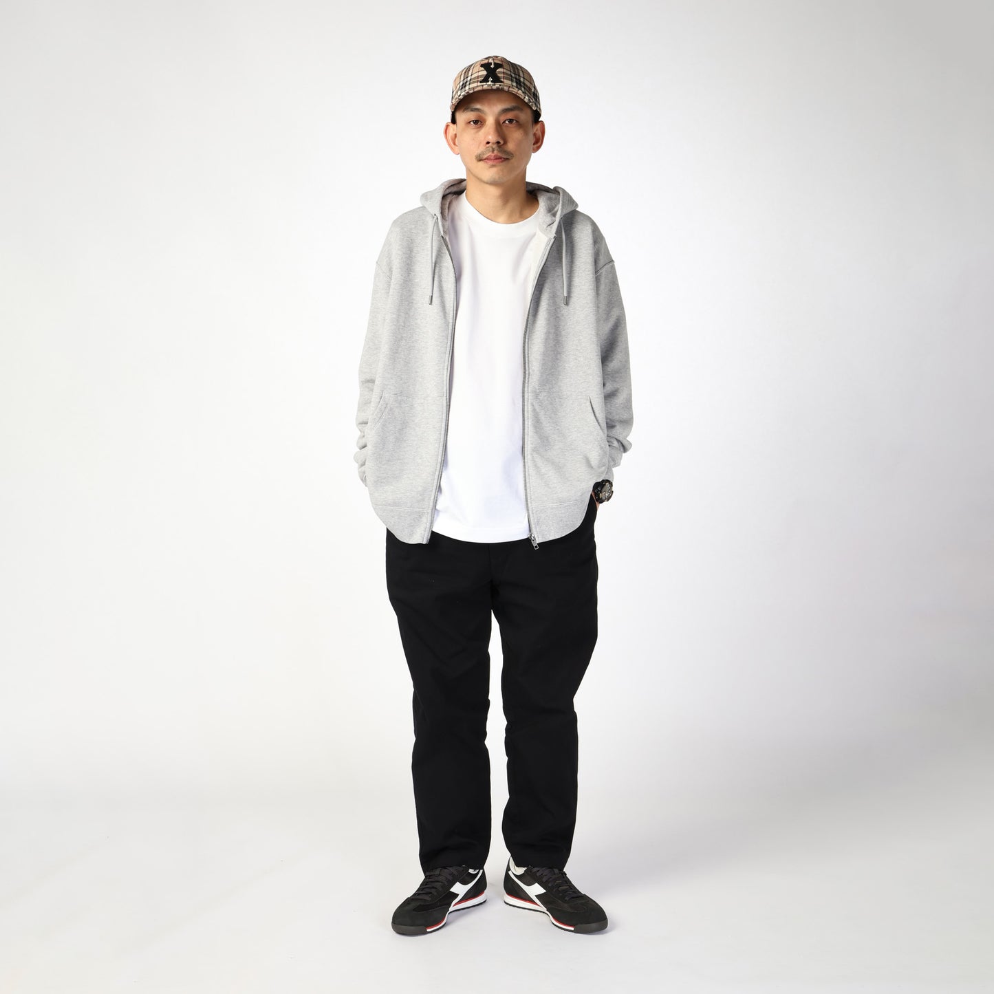 CROSS - UNISEX - ブラック/ホワイト