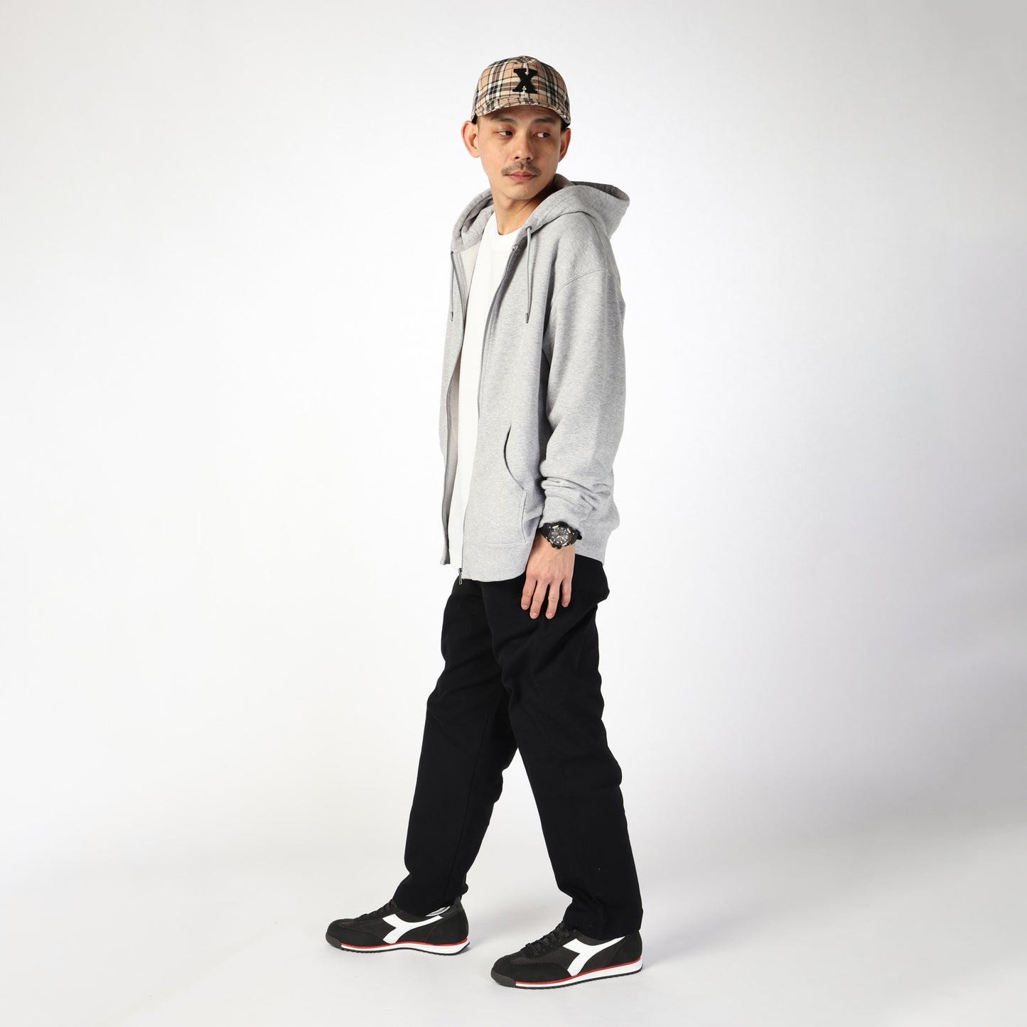 CROSS - UNISEX - ブラック/ホワイト