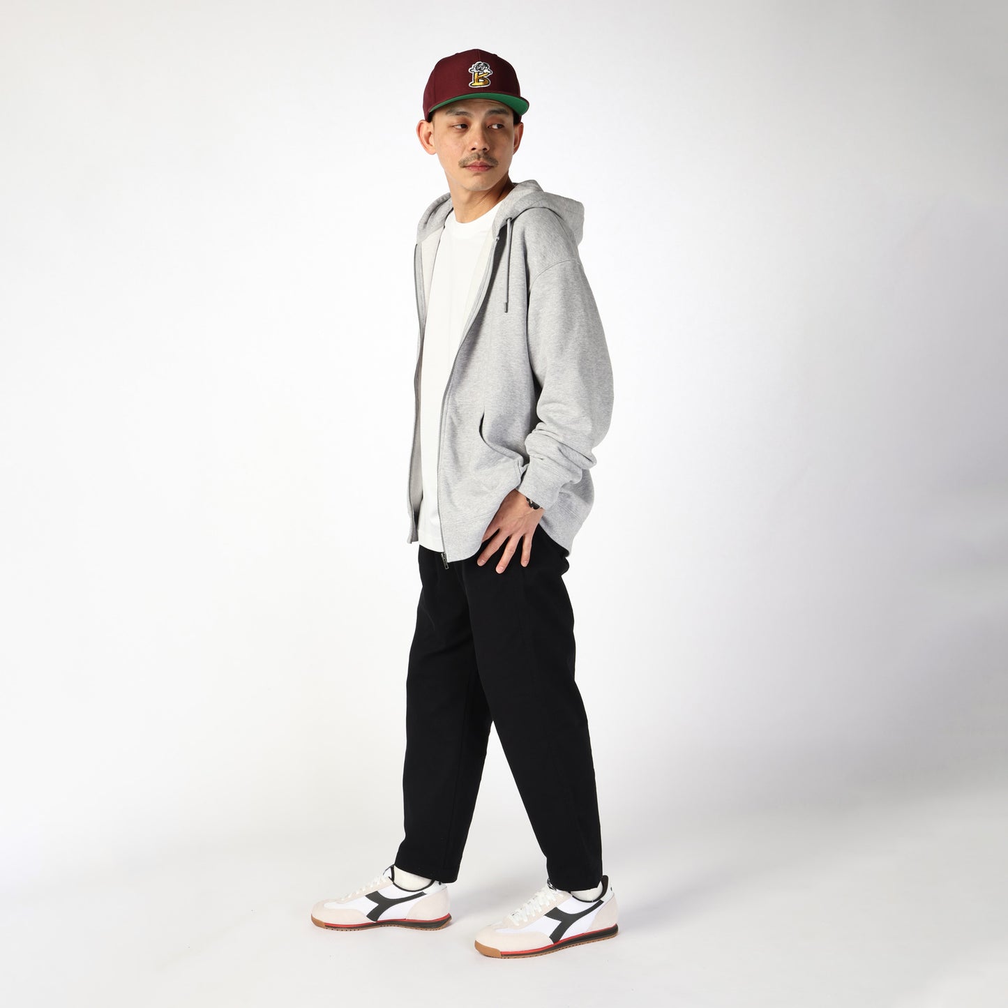 CROSS - UNISEX - ホワイト/ブラック