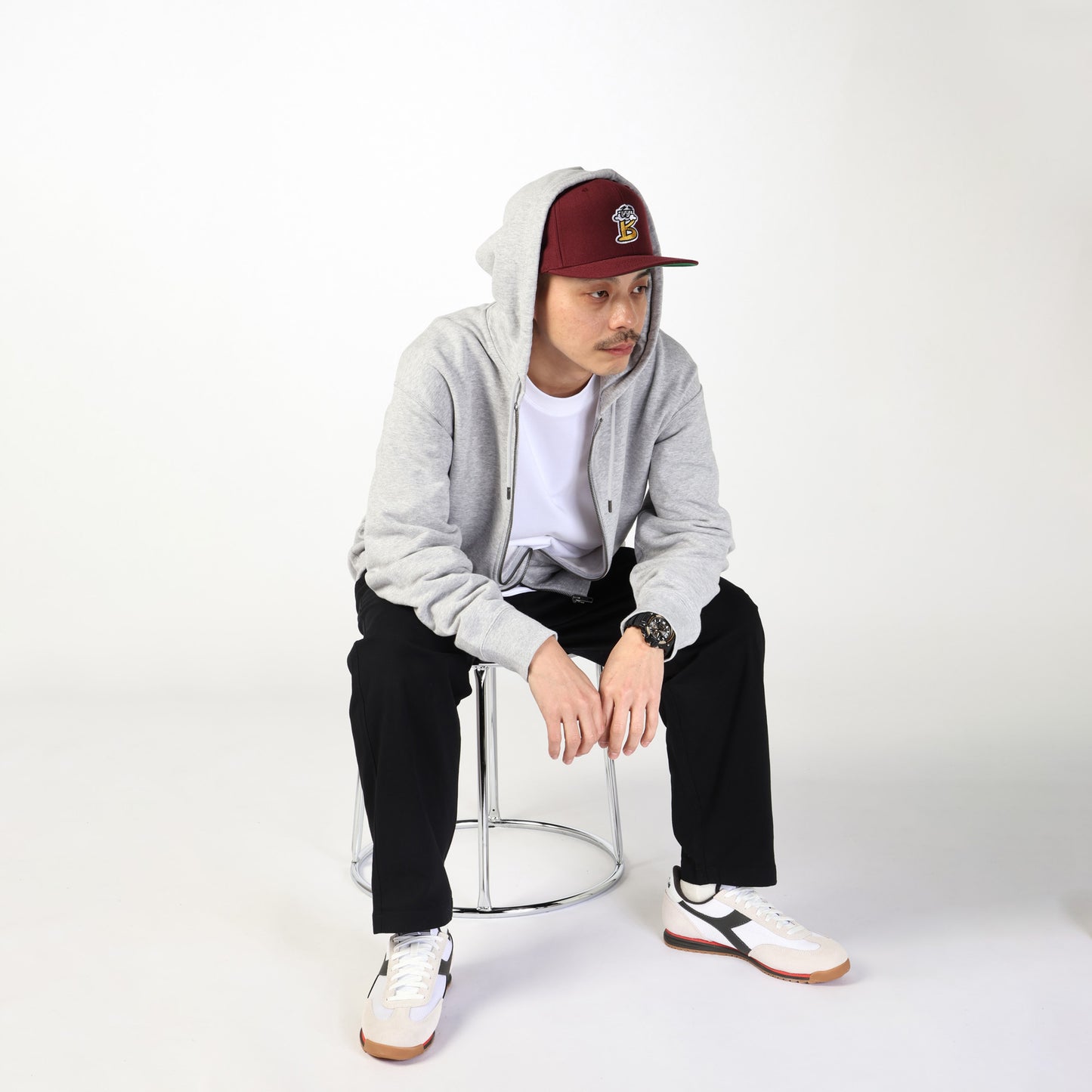 CROSS - UNISEX - ホワイト/ブラック