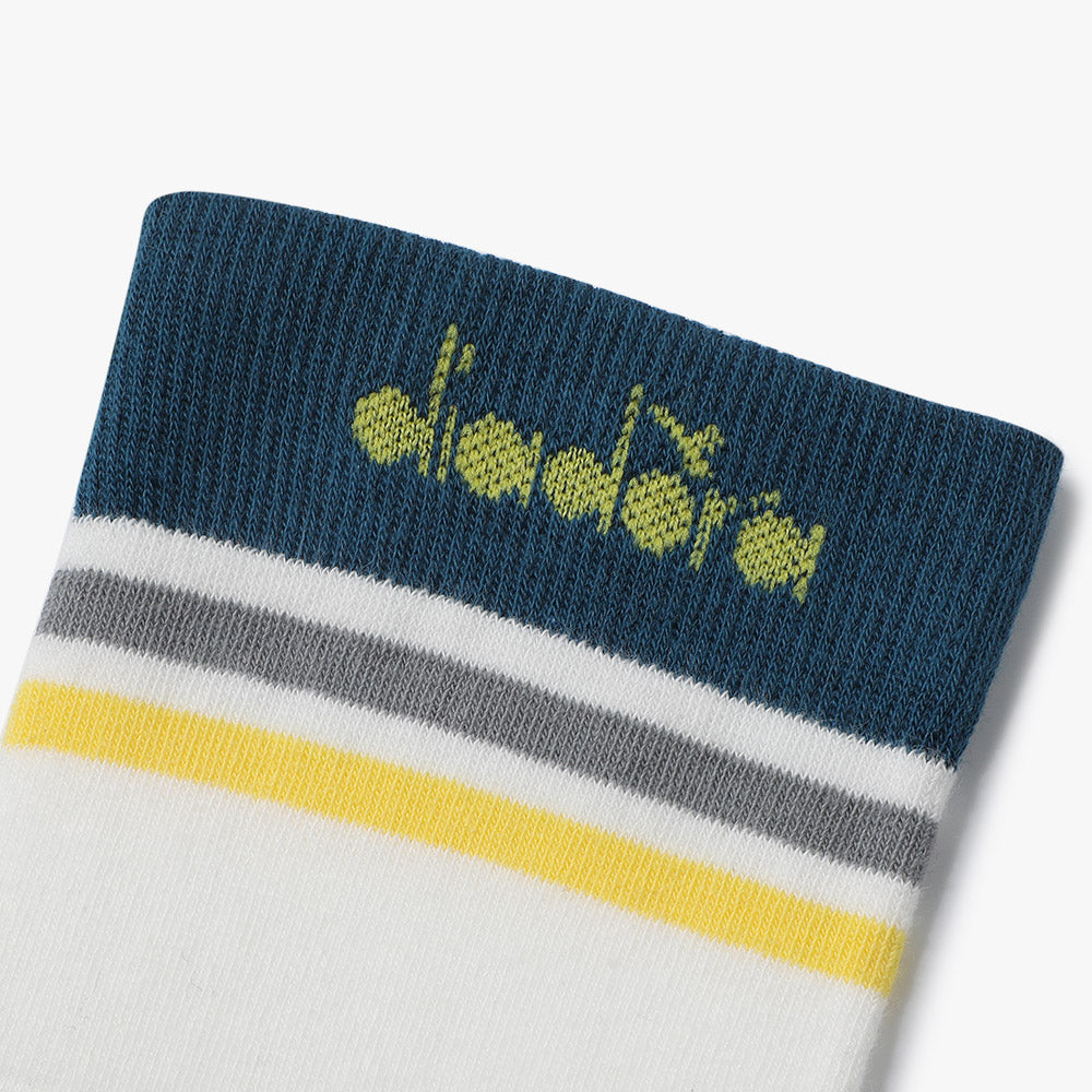 Diadora アパレル Crosscourt Knee Socks ソックス - WOMENS - ホワイト/ブルー