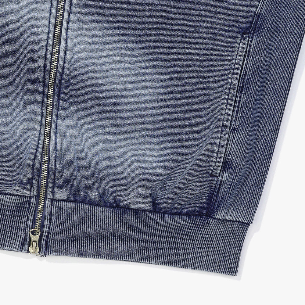 Diadora アパレル W/S Denim Sweat Hoodie パーカー - UNISEX - ブルー