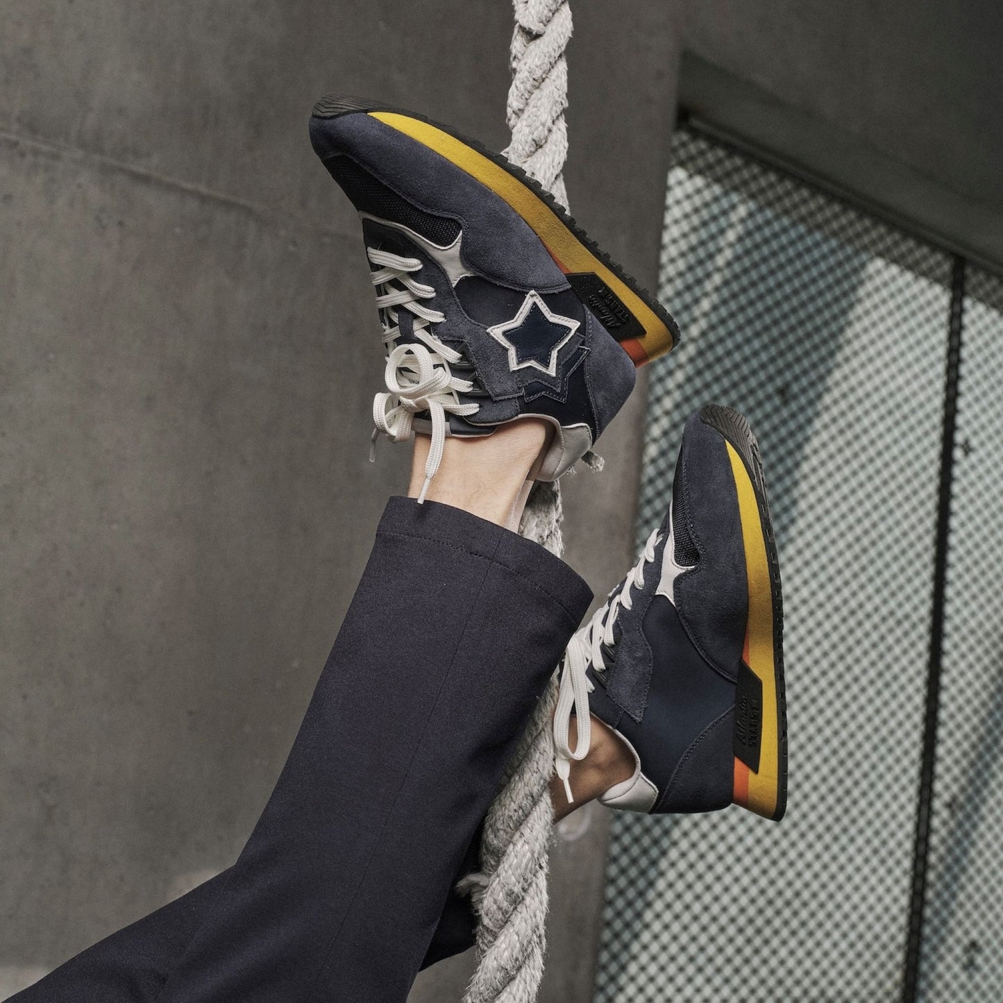 Atlantic STARS スニーカー DRACO 1020-0201 - MENS - ネイビー