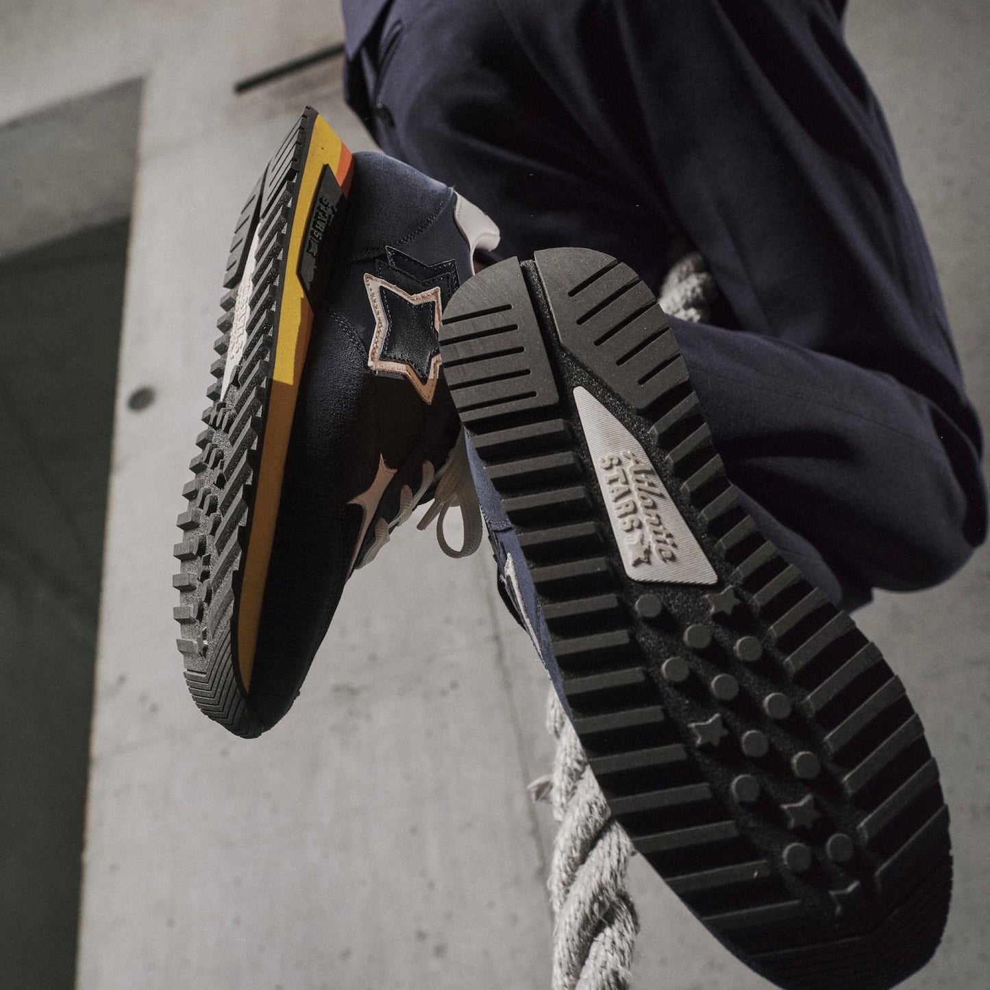 Atlantic STARS スニーカー DRACO 1020-0201 - MENS - ネイビー