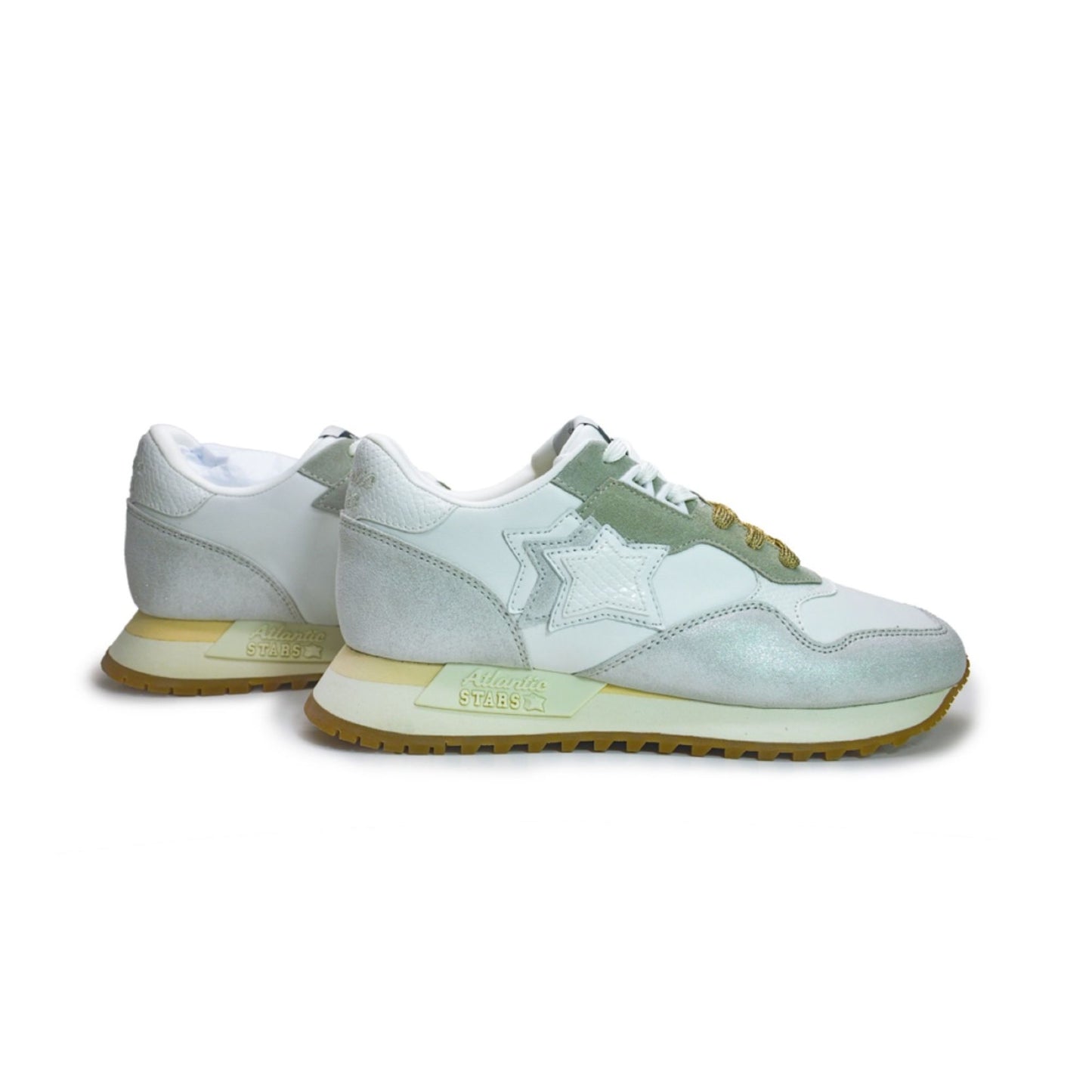 Atlantic STARS スニーカー GHALA 1010-0100 - WOMENS - ホワイト/シルバー