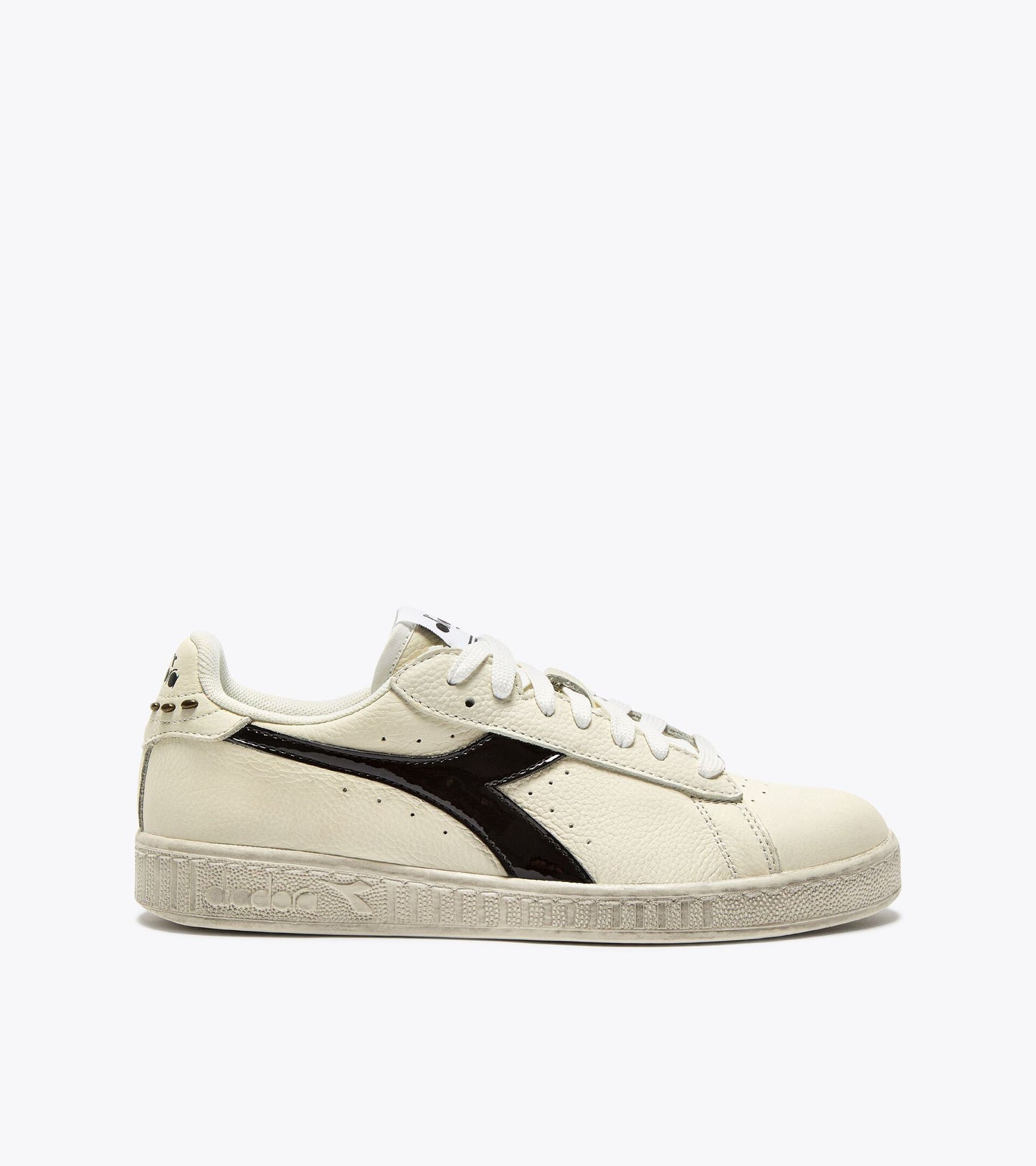 【Pre Order】GAME L LOW WAXED STUDS WN - WOMENS - ホワイト/ブラック