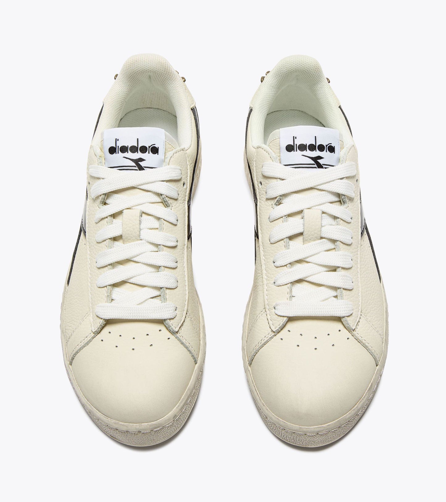 【Pre Order】GAME L LOW WAXED STUDS WN - WOMENS - ホワイト/ブラック