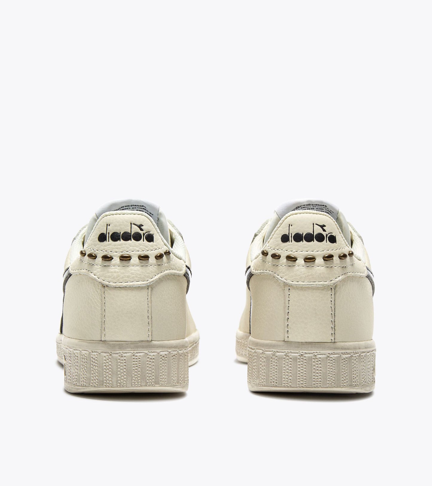 【Pre Order】GAME L LOW WAXED STUDS WN - WOMENS - ホワイト/ブラック