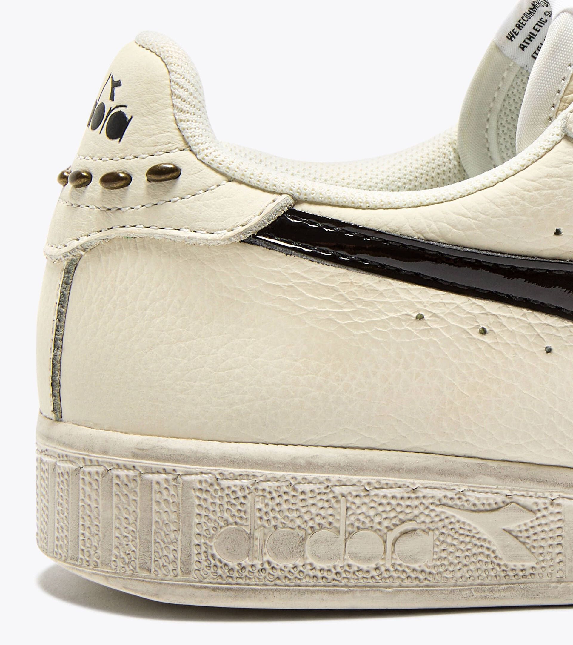 【Pre Order】GAME L LOW WAXED STUDS WN - WOMENS - ホワイト/ブラック