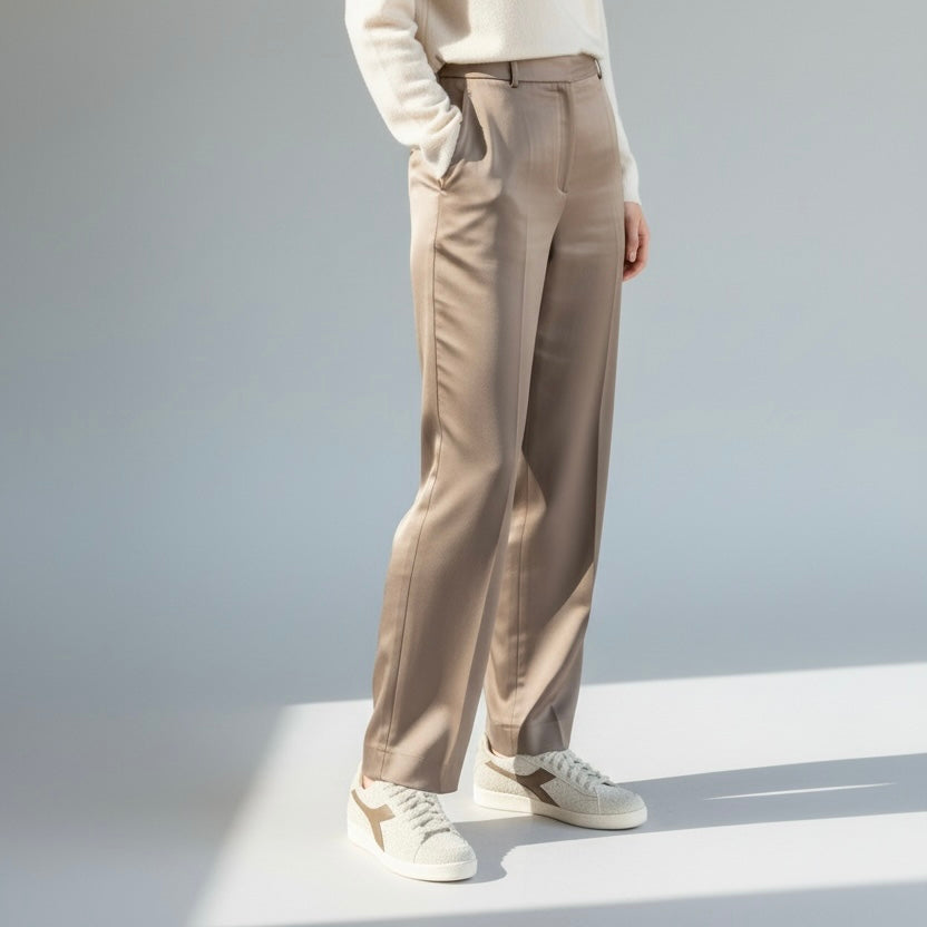 Diadora Sportswear Collection GAME LOW SUEDE WAXED ｜ディアドラ スニーカー オフホワイト レディース