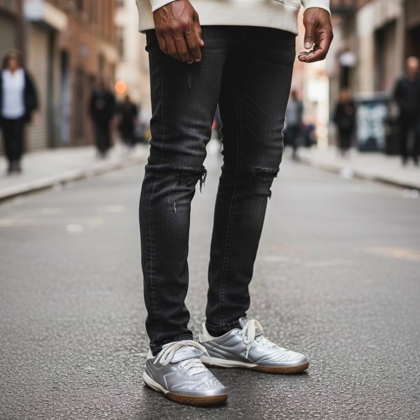 Diadora Sportswear Collection GOLD INDOOR METALLIC｜ディアドラ スニーカー シルバー メンズ レディース