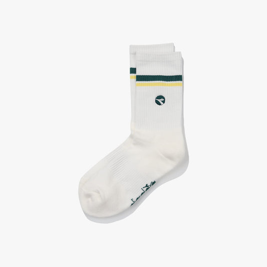 Diadora アパレル FREEZE LOGO QURTER SOCKS ソックス - UNISEX - ホワイト/グリーン