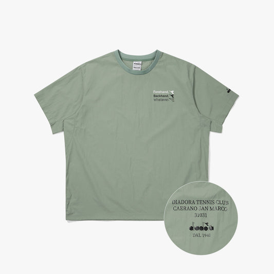 Diadora アパレル COMFY ROUND PISTE Tシャツ - UNISEX - カーキ