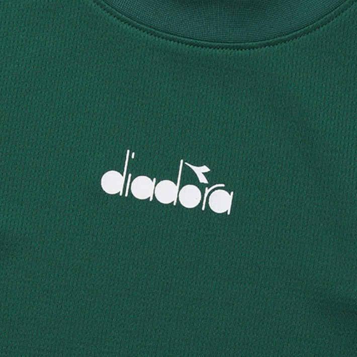 Diadora apparel Collection GLANDSLAM AIRY MESH T-SHIRT｜ディアドラ アパレル Tシャツ グリーン メンズ レディース