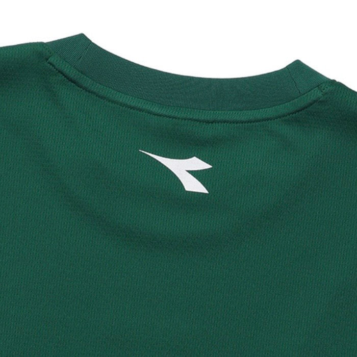 Diadora apparel Collection GLANDSLAM AIRY MESH T-SHIRT｜ディアドラ アパレル Tシャツ グリーン メンズ レディース