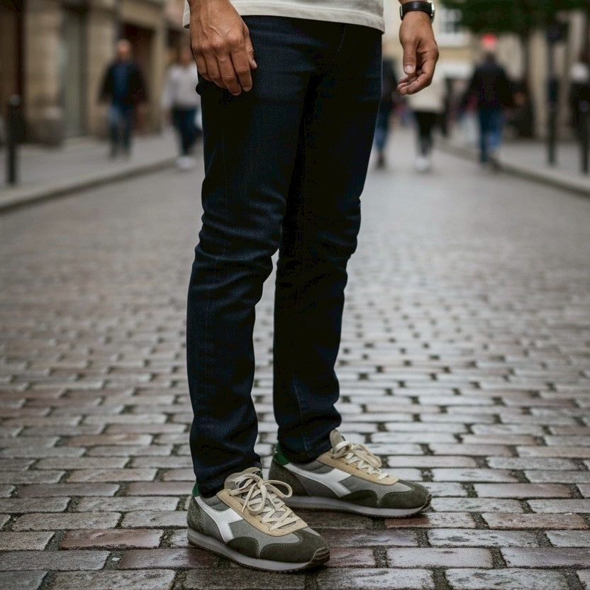 Diadora Heritage Collection EQUIPE DIRTY SW EVO｜ディアドラ スニーカー ベージュ グリーン メンズ