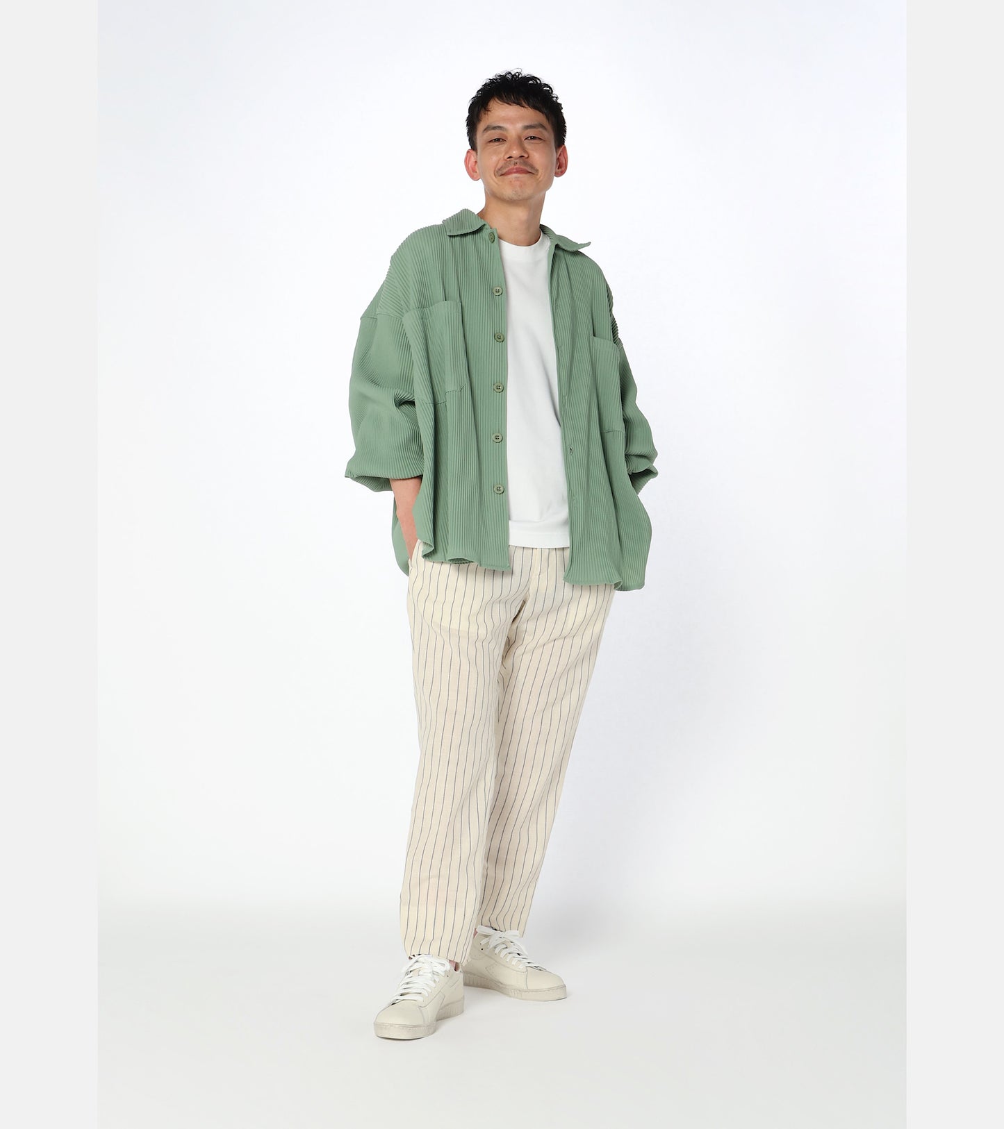 Diadora Sportswear Collection GAME L LOW WAXED｜ディアドラ スニーカー ホワイト メンズ レディース