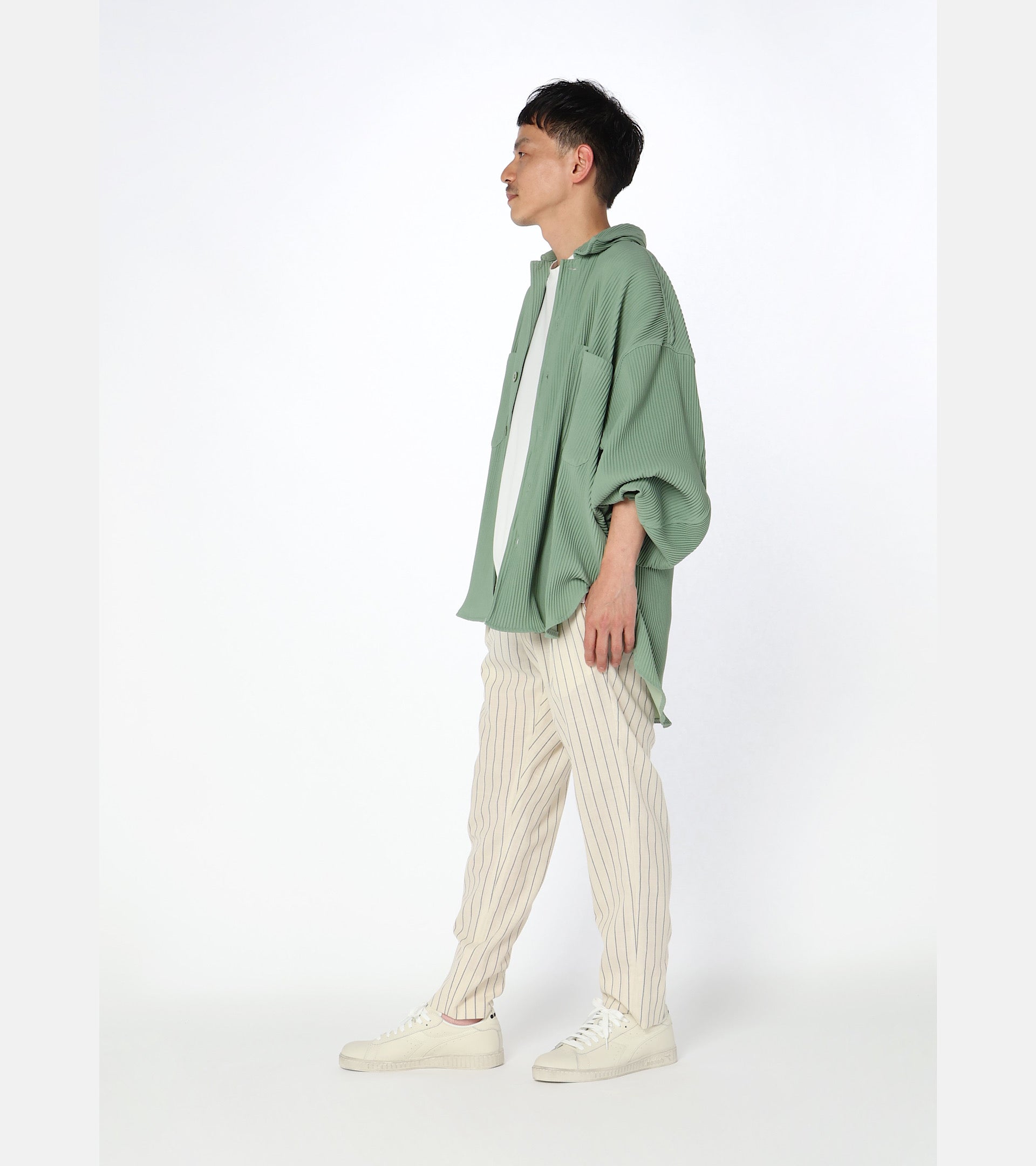 Diadora Sportswear Collection GAME L LOW WAXED｜ディアドラ スニーカー ホワイト メンズ レディース