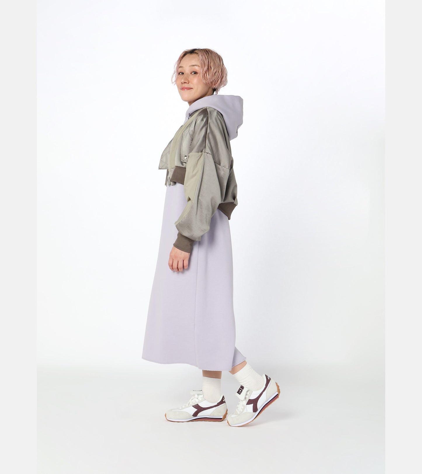 Diadora Sportswear Collection RALLY INDOOR｜ディアドラ スニーカー ホワイト レッド メンズ レディース