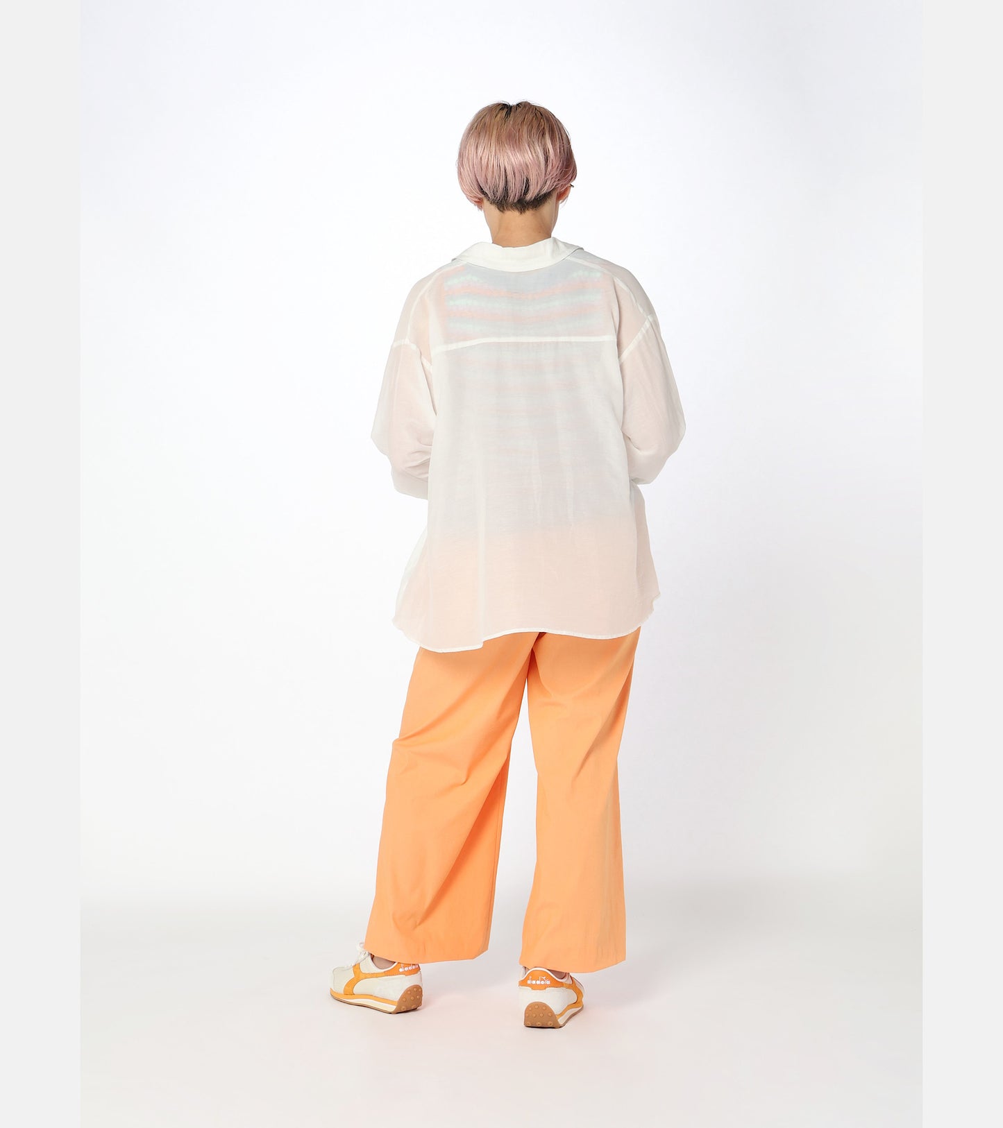 Diadora Sportswear Collection RALLY PUNCHED｜ディアドラ スニーカー ホワイト イエロー メンズ レディース