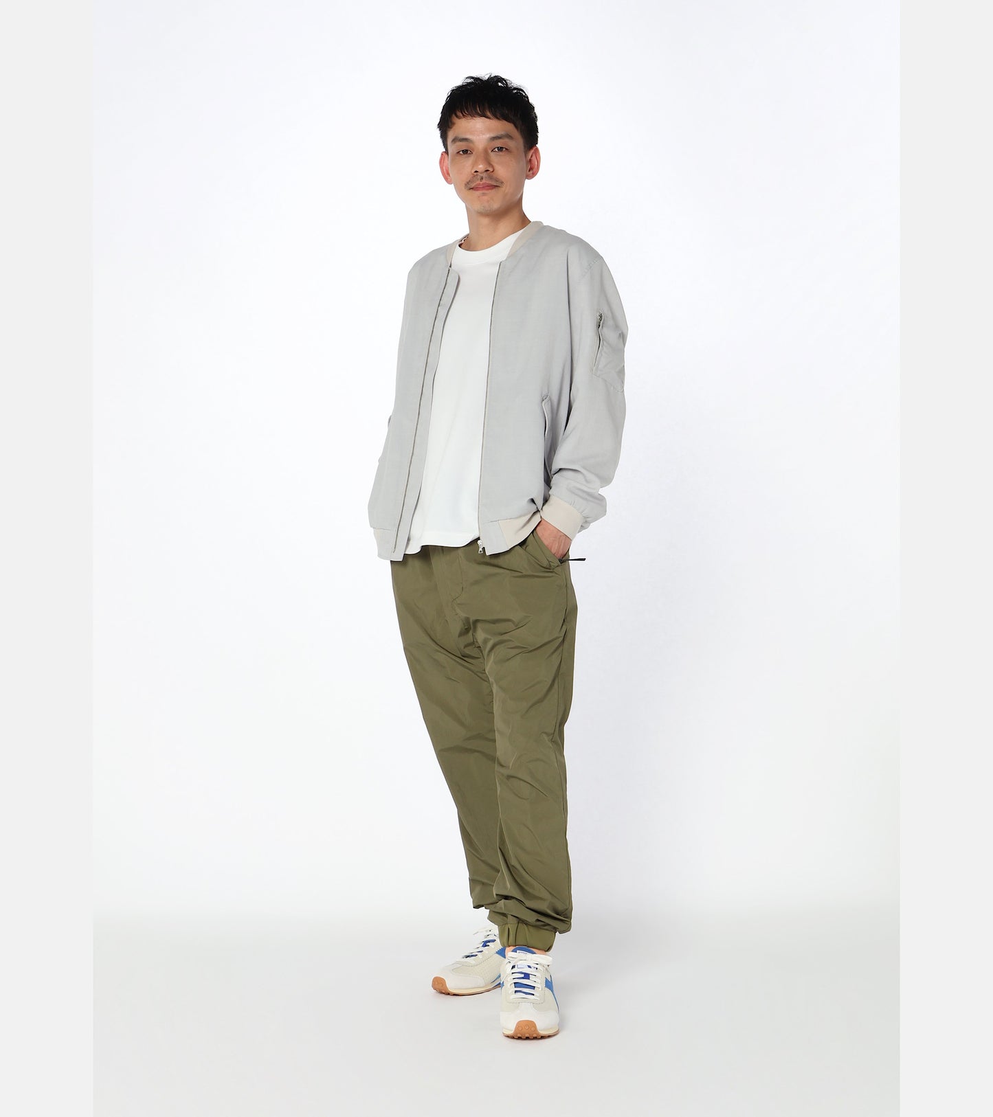 Diadora Sportswear Collection RALLY PUNCHED｜ディアドラ スニーカー ホワイト ブルー メンズ レディース