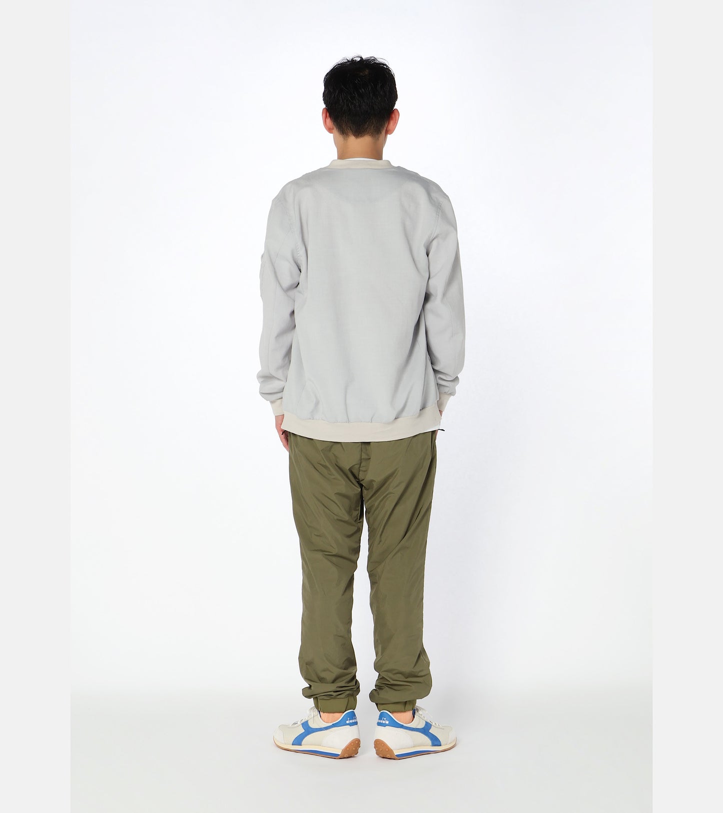 Diadora Sportswear Collection RALLY PUNCHED｜ディアドラ スニーカー ホワイト ブルー メンズ レディース