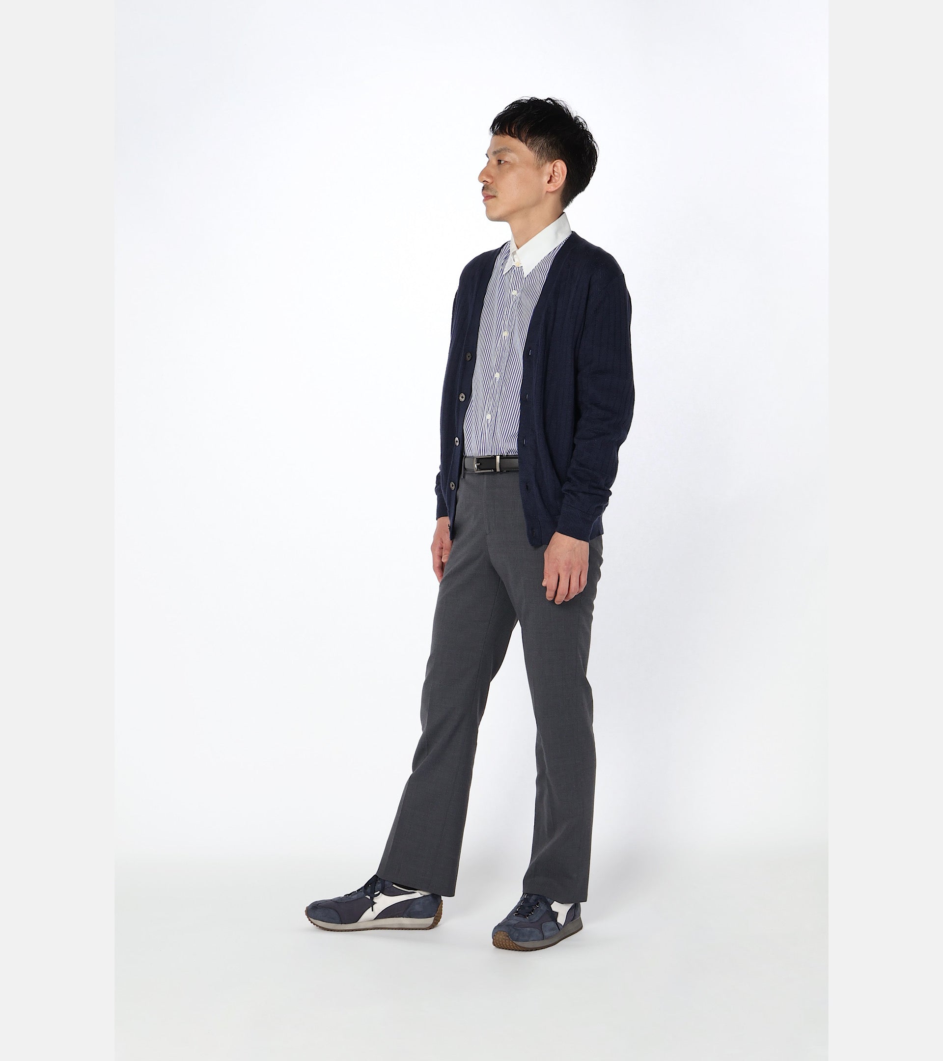 Diadora Heritage Collection EQUIPE CANVAS SW EVO｜ディアドラ スニーカー ネイビー メンズ