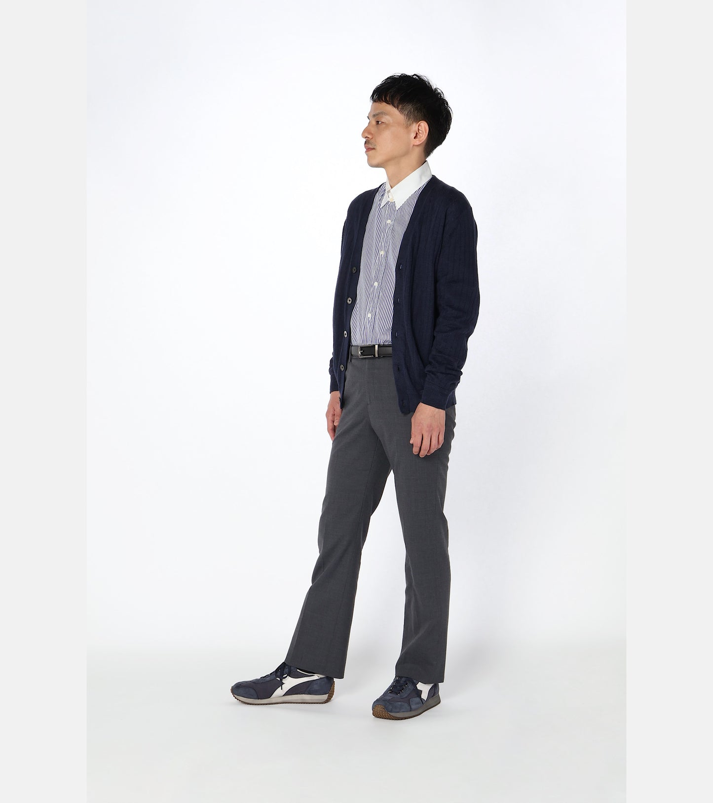 Diadora Heritage Collection EQUIPE CANVAS SW EVO｜ディアドラ スニーカー ネイビー メンズ
