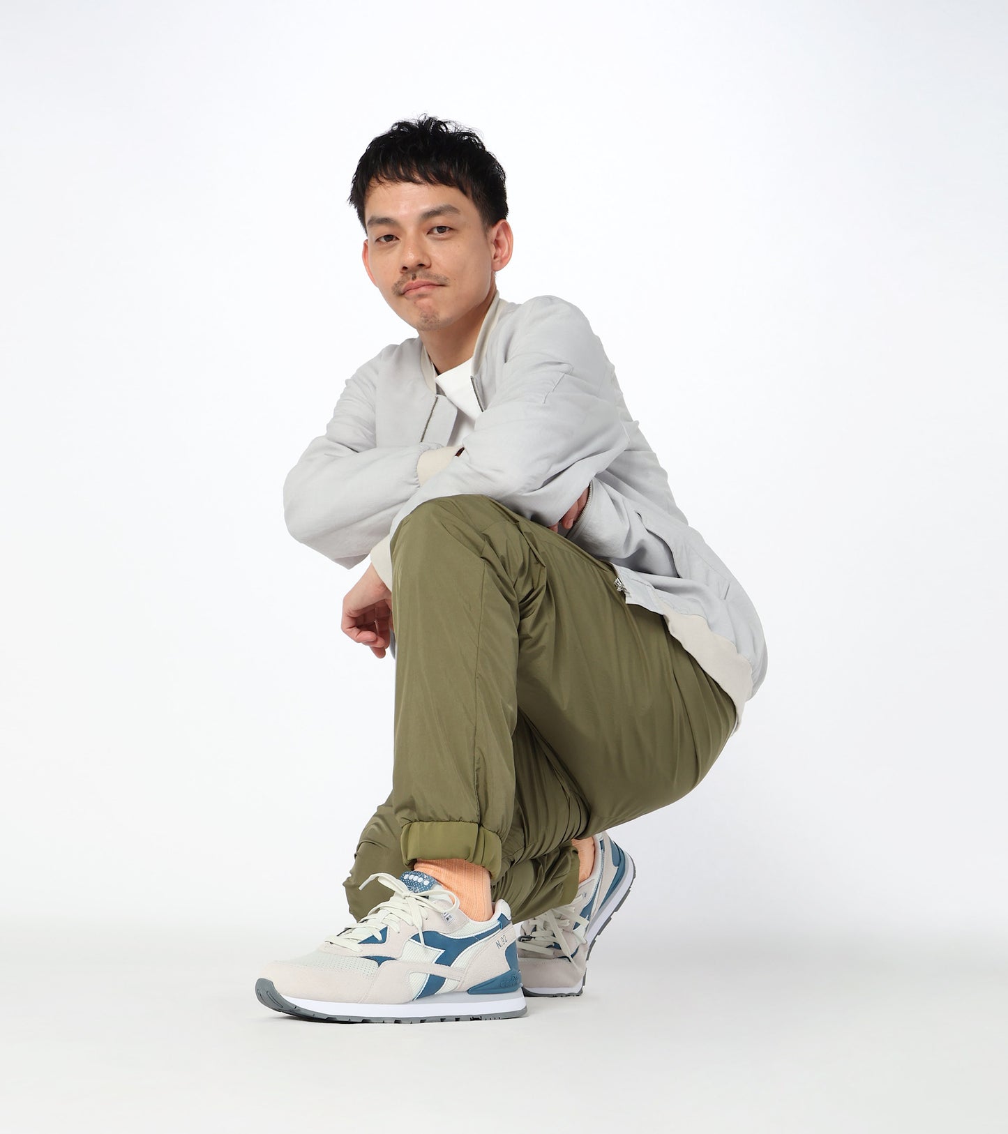 Diadora Sportswear Collection N.92 ADVANCE｜ディアドラ スニーカー ホワイト メンズ