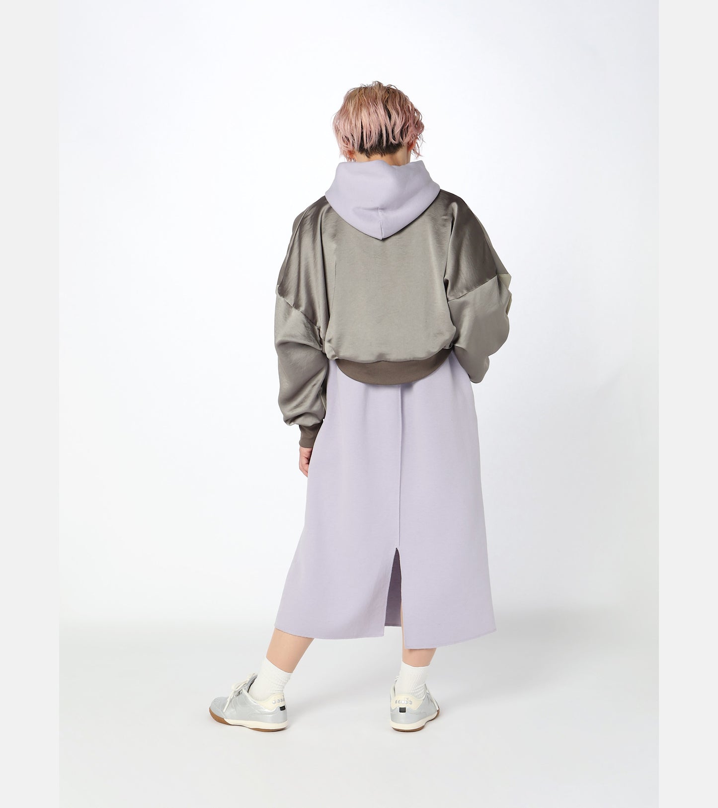 Diadora Sportswear Collection GOLD INDOOR METALLIC｜ディアドラ スニーカー シルバー メンズ レディース