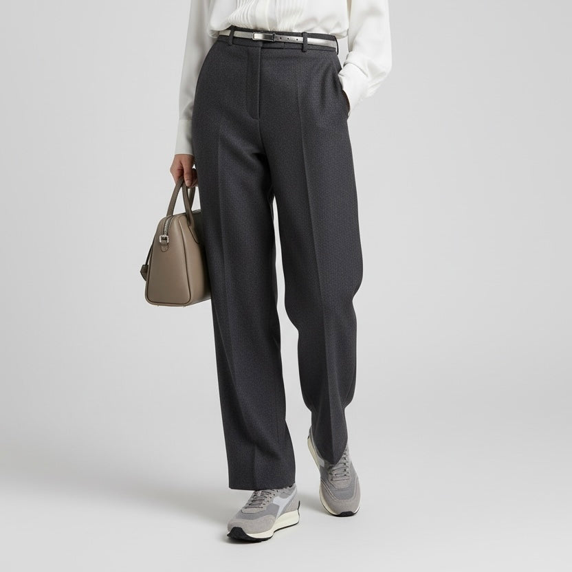 Diadora Sportswear Collection RACE NY｜ディアドラ スニーカー グレー レディース