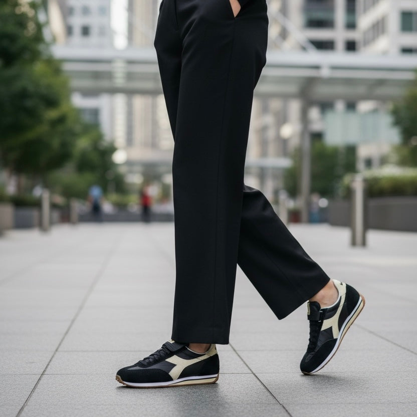 Diadora Sportswear Collection RALLY INDOOR｜ディアドラ スニーカー ブラック メンズ レディース