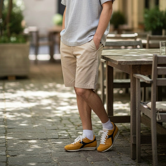 Diadora Sportswear Collection RALLY PUNCHED|ディアドラ スニーカー イエロー メンズ