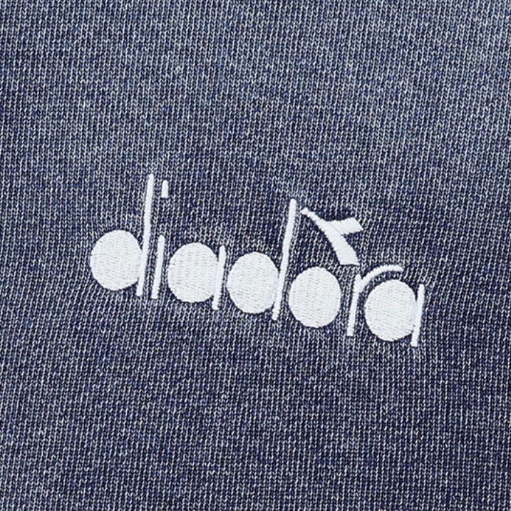 Diadora アパレル W/S Denim Sweat Hoodie パーカー - UNISEX - ブルー