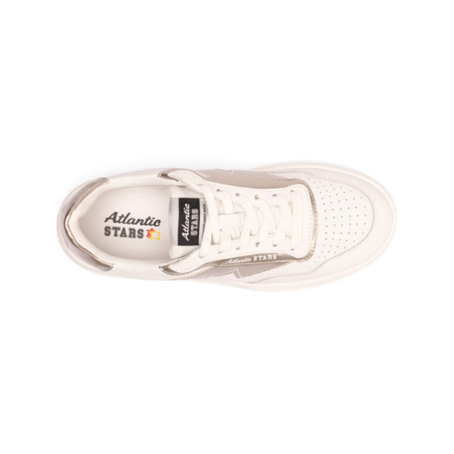 Atlantic STARS スニーカー VIENNA 6010-0104 - WOMENS - ホワイト/ゴールド