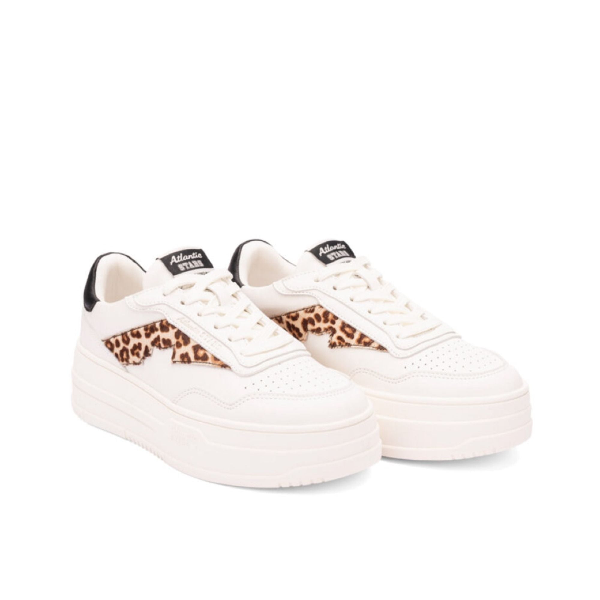 Atlantic STARS スニーカー VIENNA 6010-0109 - WOMENS - ホワイト/アニマル