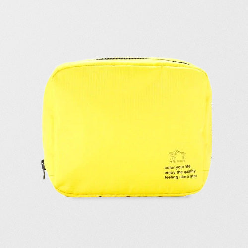TRAVEL POUCH-YELLOW