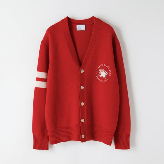 AW21AAS21008 CASHMERE CARDIGAN-RED
