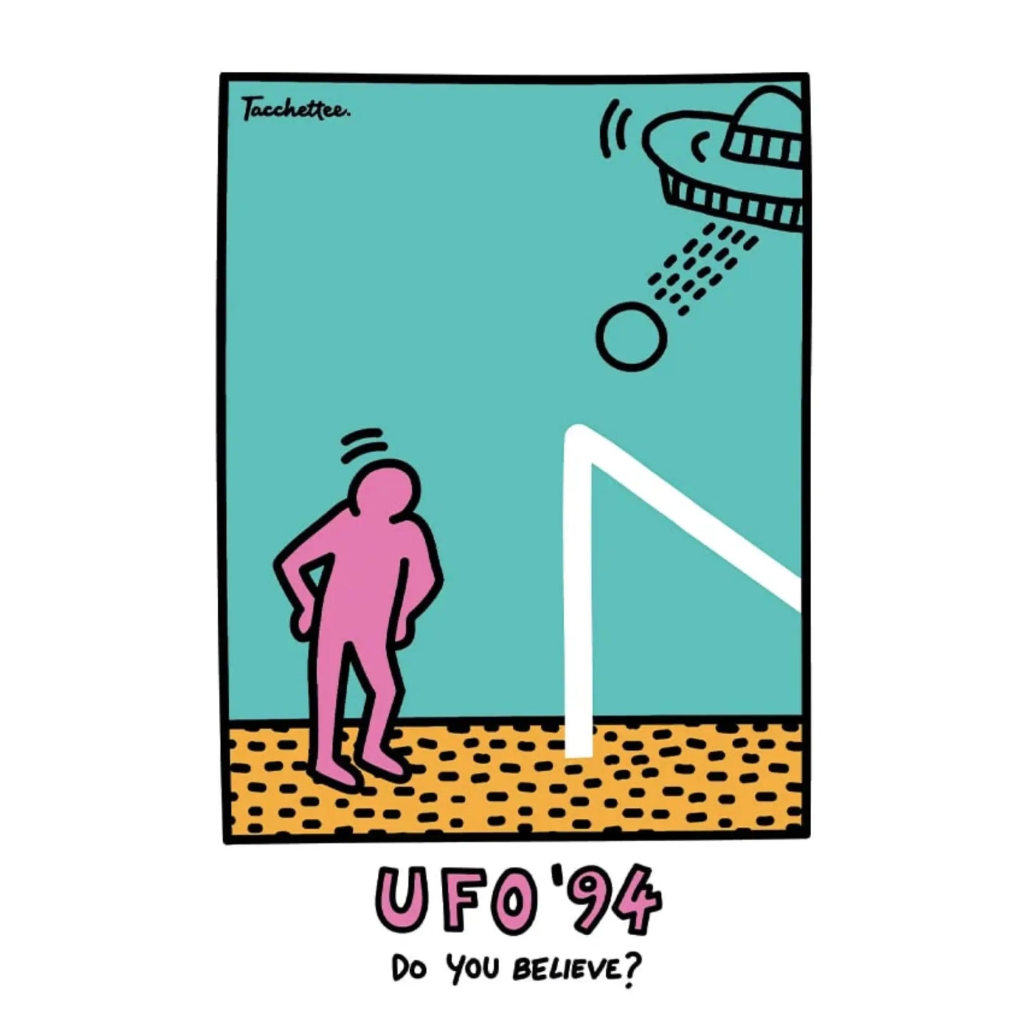 UFO '94 Felpa girocollo スウェット - UNISEX - グレー